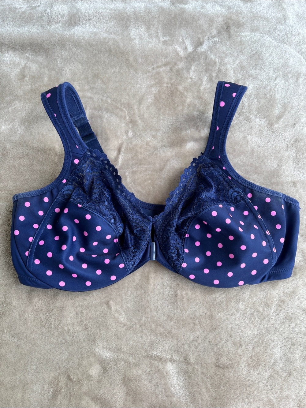 Glamorise Front Close Bra, Size 40C